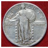1929 D Standing Liberty Silver Quarter