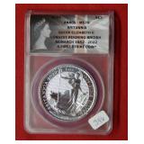 2022 Two Pound Britannia ANACS MS70