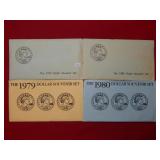 1978 & 1980 Susan B Anthony Souvenir Sets