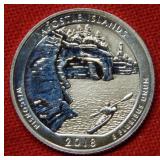 2018 S Apostle Islands Reverse Silver Proof