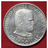 1922 Grant Silver Half Dollar Coin