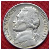 1939 D Jefferson Nickel Coin