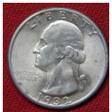 1932 Washington Silver Quarter