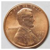 1989 D/D Lincoln Cent - Mint Error