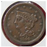 1854 Half Cent