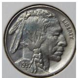 1937 D Buffalo Nickel