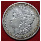 1896 Morgan Silver Dollar Coin