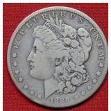 1889 CC Morgan Silver Dollar Coin