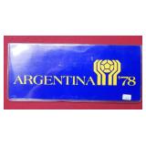 1978 Argentina Soccer Comm Set - Some Silver