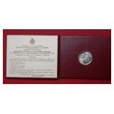 1976 Republic of San Marino Silver Comm Coin