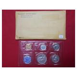 1956 Proof Set - Type I Franklin Slight Cameo