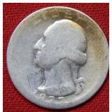1932 D Washington Silver Quarter