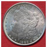 1886 Morgan Silver Dollar Coin