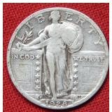 1928 Standing Liberty Silver Quarter
