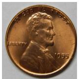 1955 Poor Man's Double Die Lincoln Cent