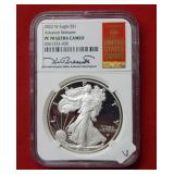2022 W Silver Eagle 1 oz NGC PF70 Ultra Cameo