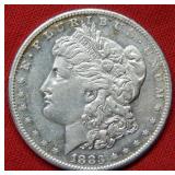 1883 S Morgan Silver Dollar