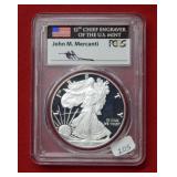 2018 W Silver Eagle 1oz PCGS PR70 DCAM