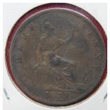 1879 Great Britain 1/2 Penny