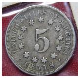 1868 Shield Nickel
