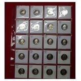 (20) Proof Washington Quarters - back to 1968
