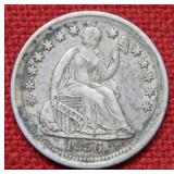1856 Seated Liberty Silver Half Dime