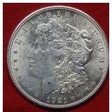 1921 D Morgan Silver Dollar Coin