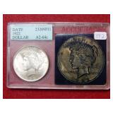 1922 Peace Silver Dollar***
