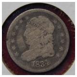 1834 Bust Silver Half Dime