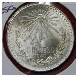1940 Mexico Silver Peso