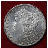 1879 S REV of 1878 Morgan Silver Dollar Coin