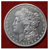 1899 Morgan Silver Dollar Coin