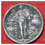 1917 D Standing Liberty Quarter Type II