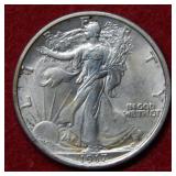 1917 Walking Liberty Silver Half Dollar