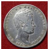 1842 Unknown Country Silver Coin