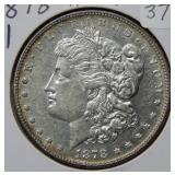 1878 Morgan Silver Dollar - 7/8 Tail Feathers