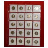 (20) Proof Washington Quarters - back to 1968