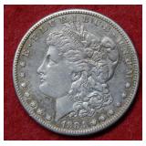 1884 S Morgan Silver Dollar Coin