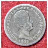 1835 Foreign Silver Coin