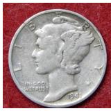 1941 Dime on a Wheat Cent Reverse - Novelty Coin
