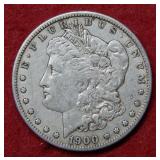 1900 O/CC Morgan Silver Dollar