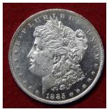 1885 O Morgan Silver Dollar