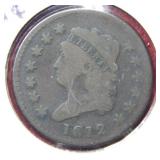 1812 Large Cent - Early Date