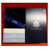 (4) 2007-2010 US Proof Sets with free Treasury Box