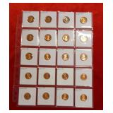 (20) Proof Lincoln Cents - back to 1957