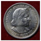 1893 Columbian Expo  Silver Comm Half Dollar