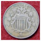 1867 Shield Nickel
