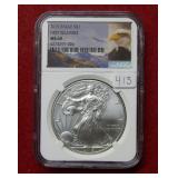 2015 Silver Eagle - First Releases NGC MS69