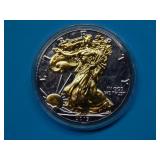 2019 Gold Colorized Silver Eagle 1oz