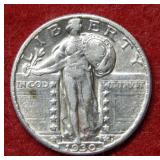 1930 Standing Liberty Silver Quarter